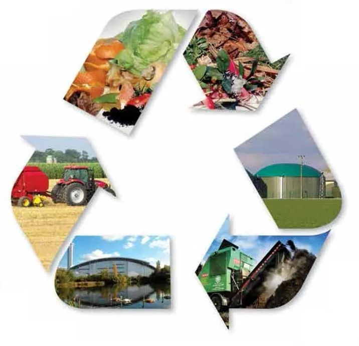 Mains tenant de la terre fertile, symbole du retour au sol des biodéchets valorisés